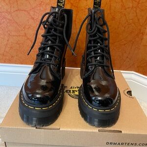 Dr. Martens Jadon Platform Patent Leather Boots